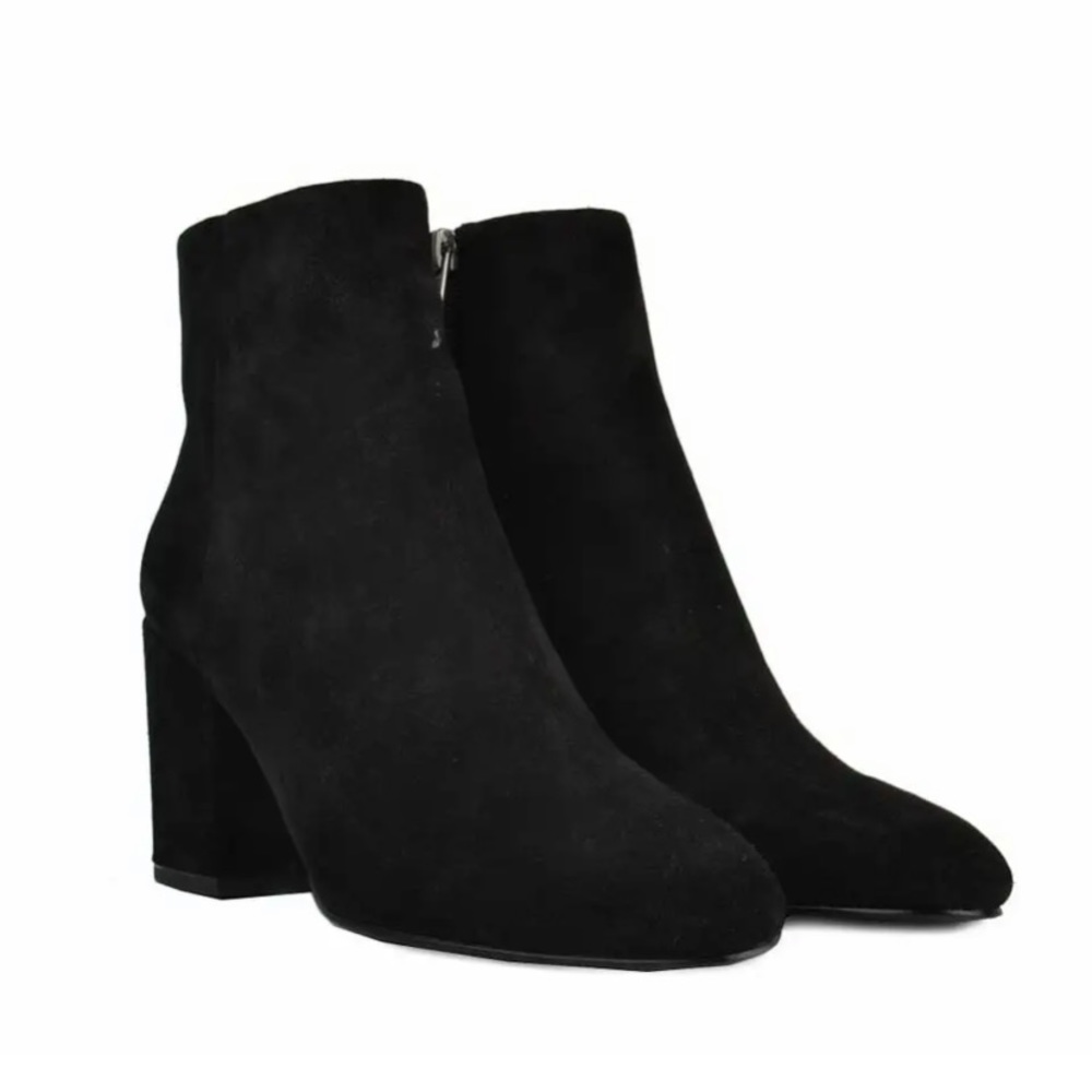 ASH Leather Suede Ankle Boots